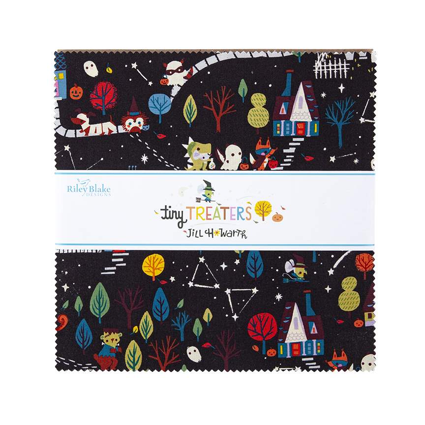 DODI Lee Poulsen Simply Happy 10 Stacker 42 10-inch Squares Layer Cake Riley Blake 10-7450-42