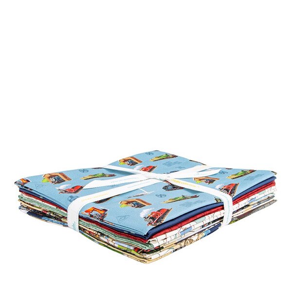 Thomas & Friends™ 80th Anniversary 1-Yard Bundle Blue | Riley Blake Designs