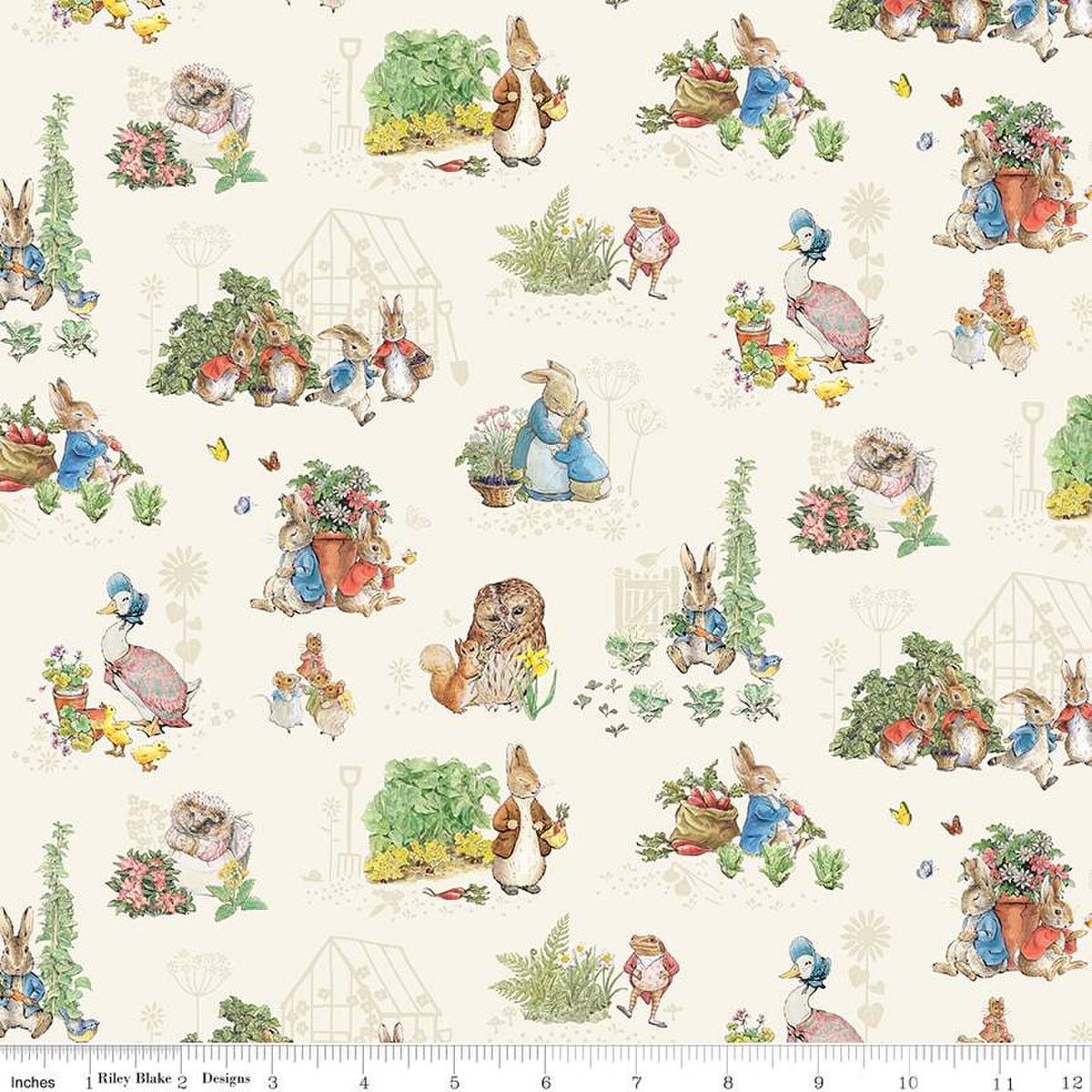 Peter Rabit Bea Peter Rabbit Quilt Kit With Storybook - Riley Blake Beatrix Potter ...