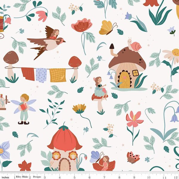 Thimbelina & The Sewing Fairies Fat Quarter Bundle By Riley Blake 738456