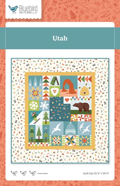 Ut Patterns Utah Quilt Pattern | Riley Blake Designs