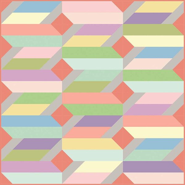 Villa Rosa Designs Spools Quilt Pattern | Riley Blake Designs