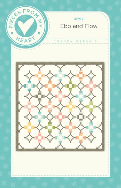 Ebb and Flow Pieced Quilt Pattern Ebb and Flow Pieced Quilt Pattern