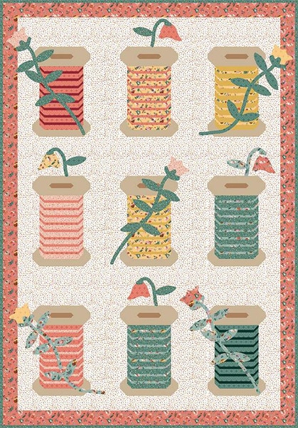 Jennifer Long Garden Spools Quilt Pattern | Riley Blake Designs