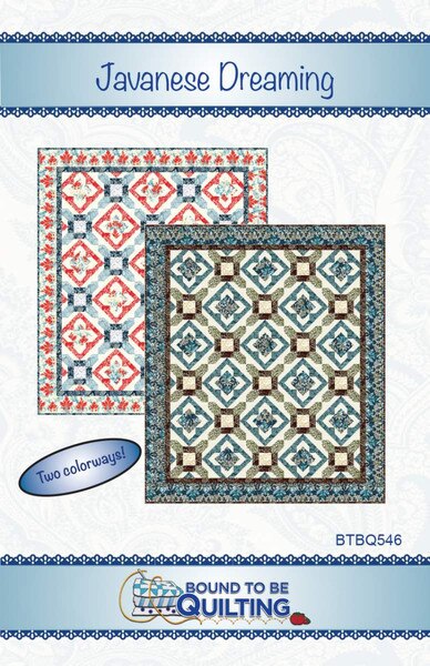 Bound To Be Quilting Javanese Dreaming Quilt Pattern | Riley Blake Designs