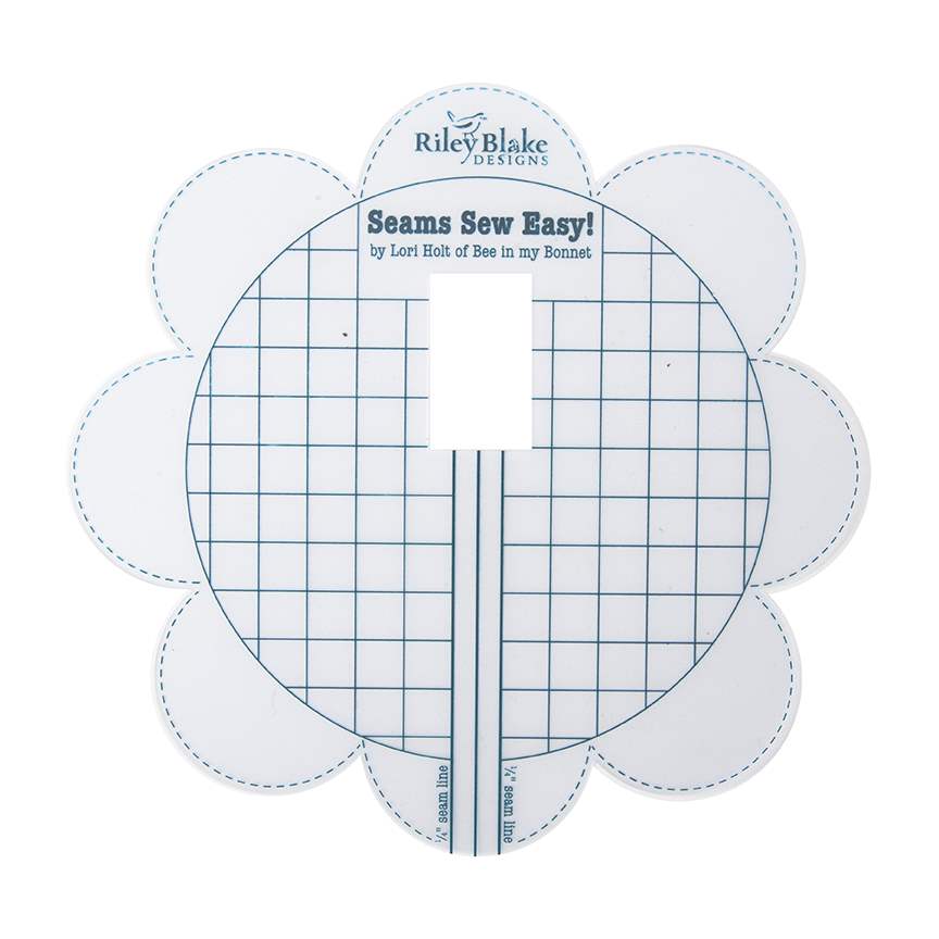 Riley Blake Designs Lori Holt Seams So Easy Seam Guide Denim