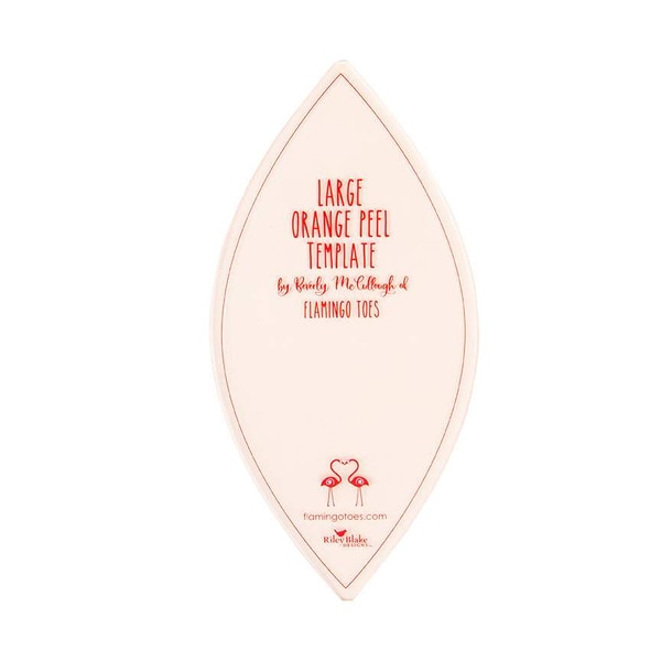 Beverly McCullough Large Orange Peel Template Riley Blake Designs Beverly McCullough Large Orange Peel Template Riley Blake Designs