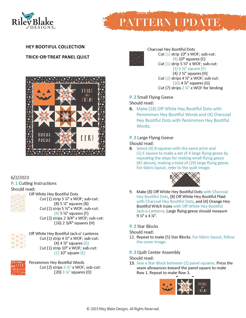 Riley Blake Designs – The Quilter's Crossing