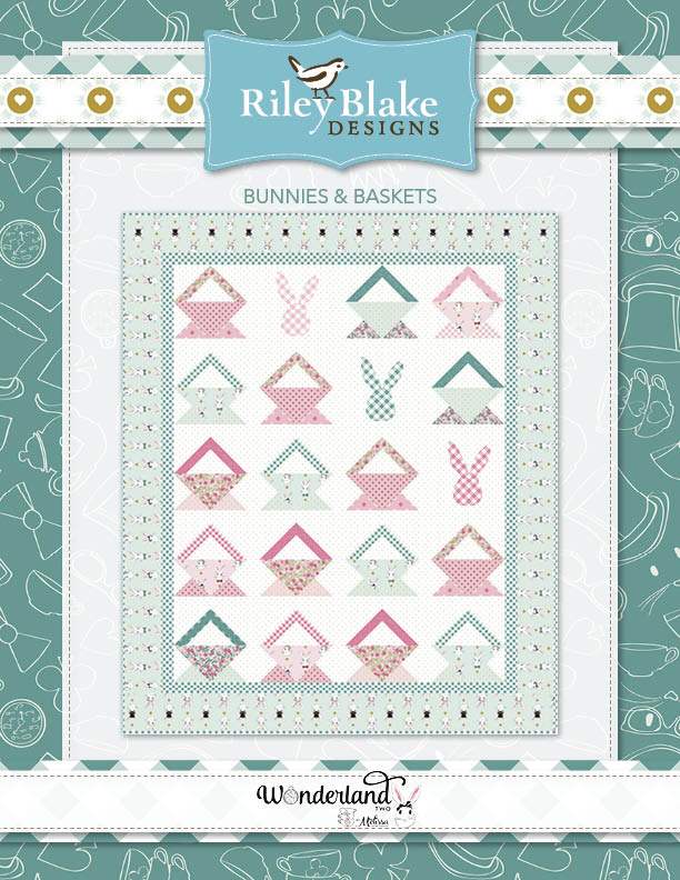 "Bunnies & Baskets" is a Free Easter Quilt Pattern designed by & from Riley Blake Designs!