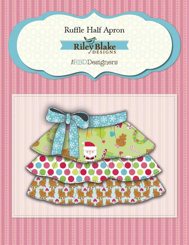 Ruffle Half Apron