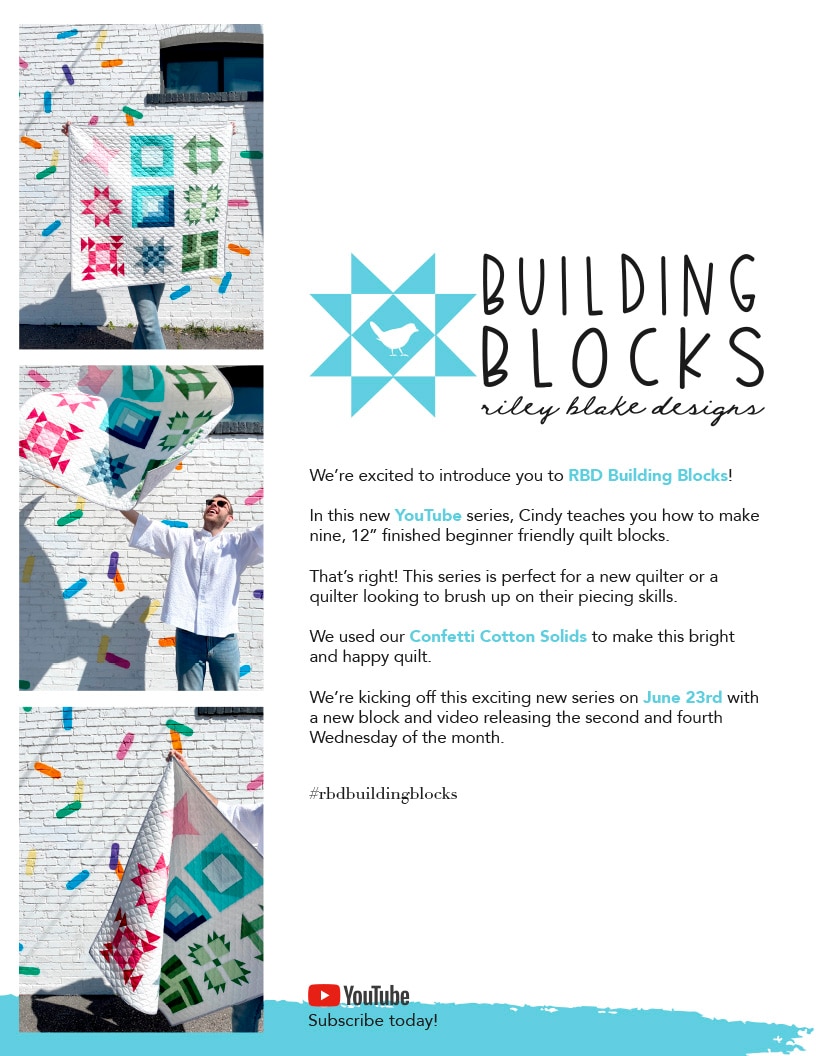 2021 Building Blocks Details Riley Blake Designs