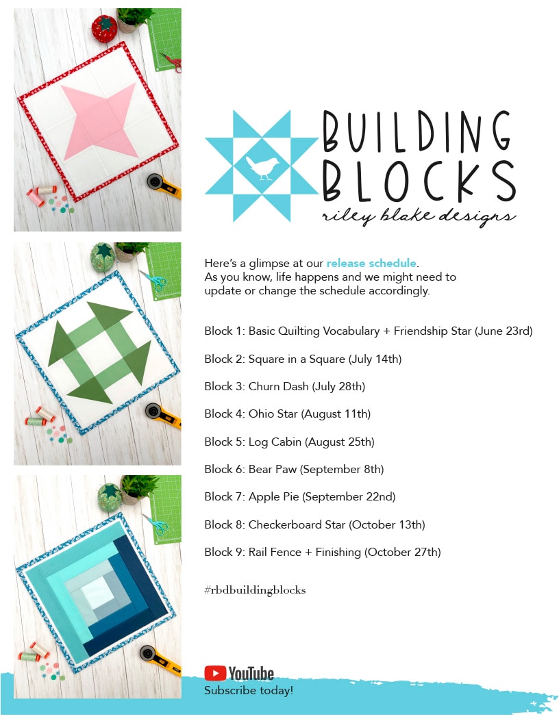 2021 Building Blocks Details Riley Blake Designs