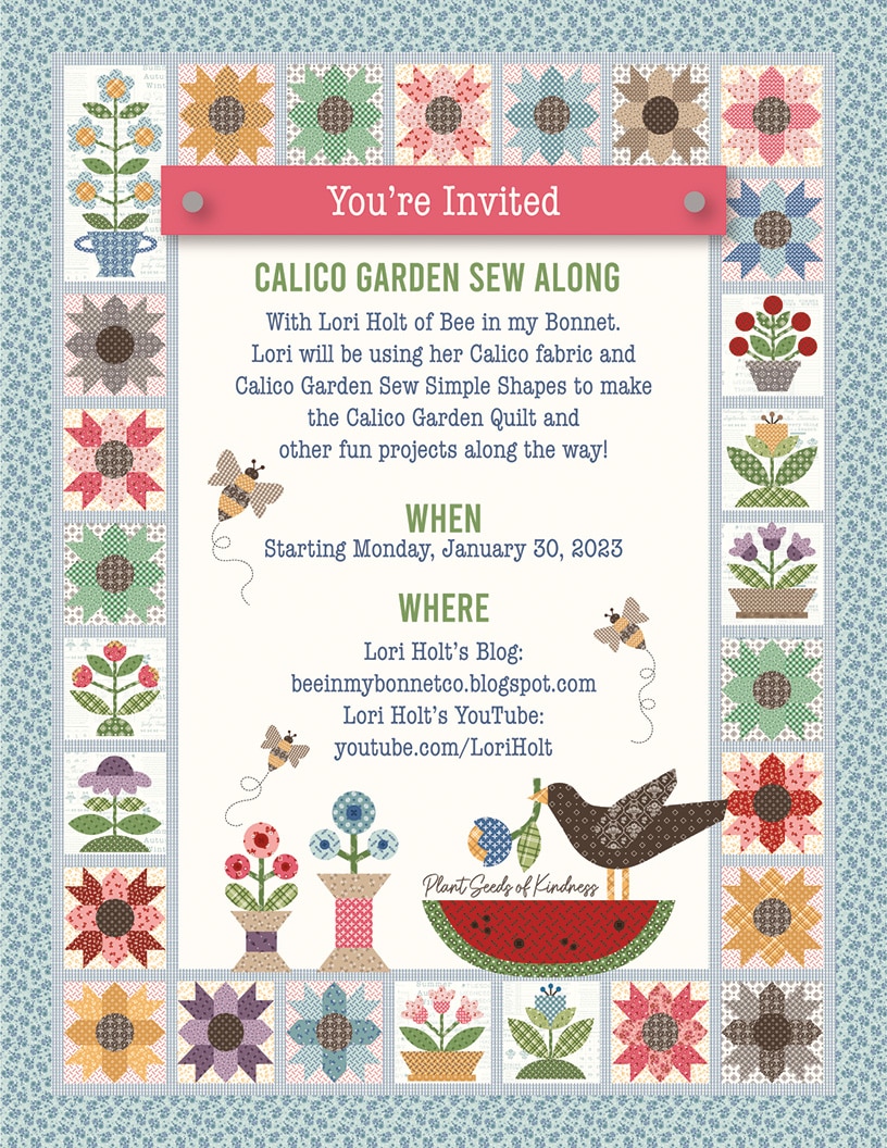 Calico Garden Sew Along | Riley Blake Designs