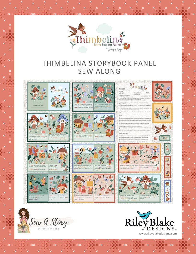 thumbnail image 2 of Thimbelina & The Sewing Fairies Fat Quarter Bundle By Riley Blake 738456 2 of 10