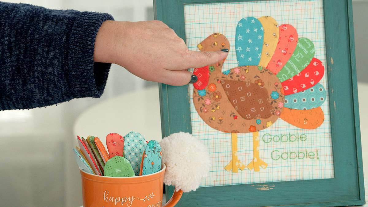Autumn Love Turkey Template