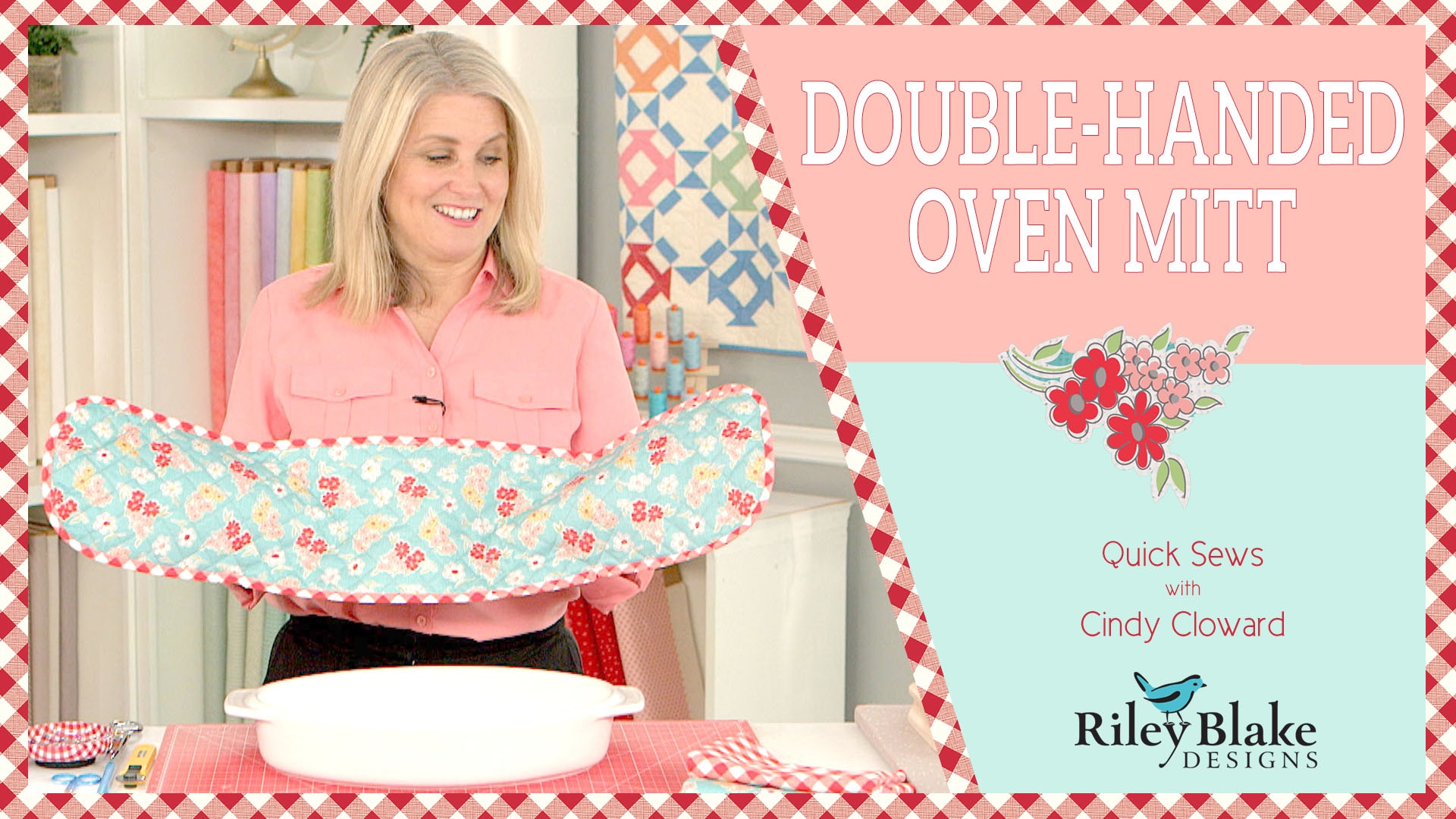 Double-Handed Oven Mitt