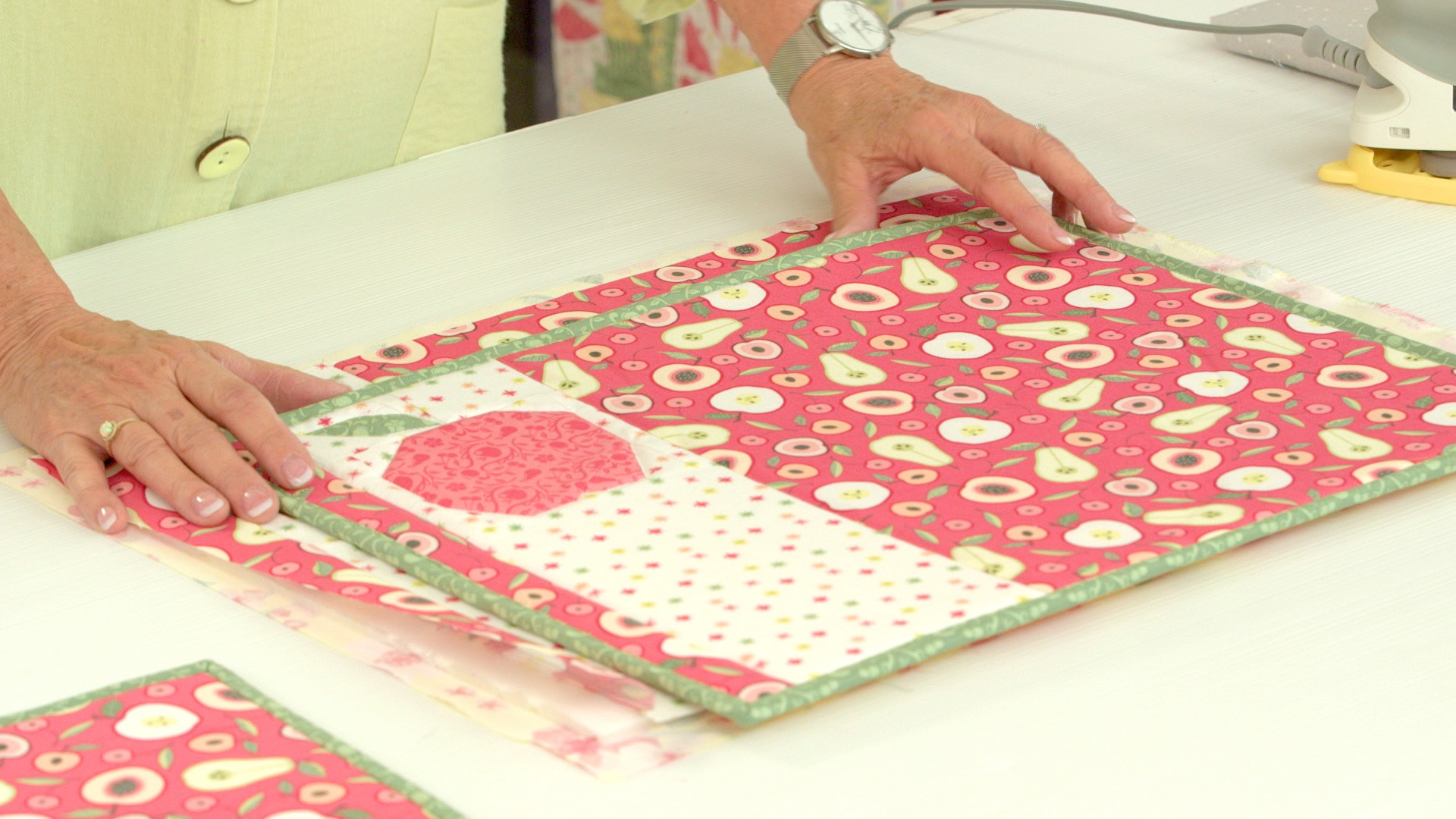 Foundation Paper Pieced Placemat