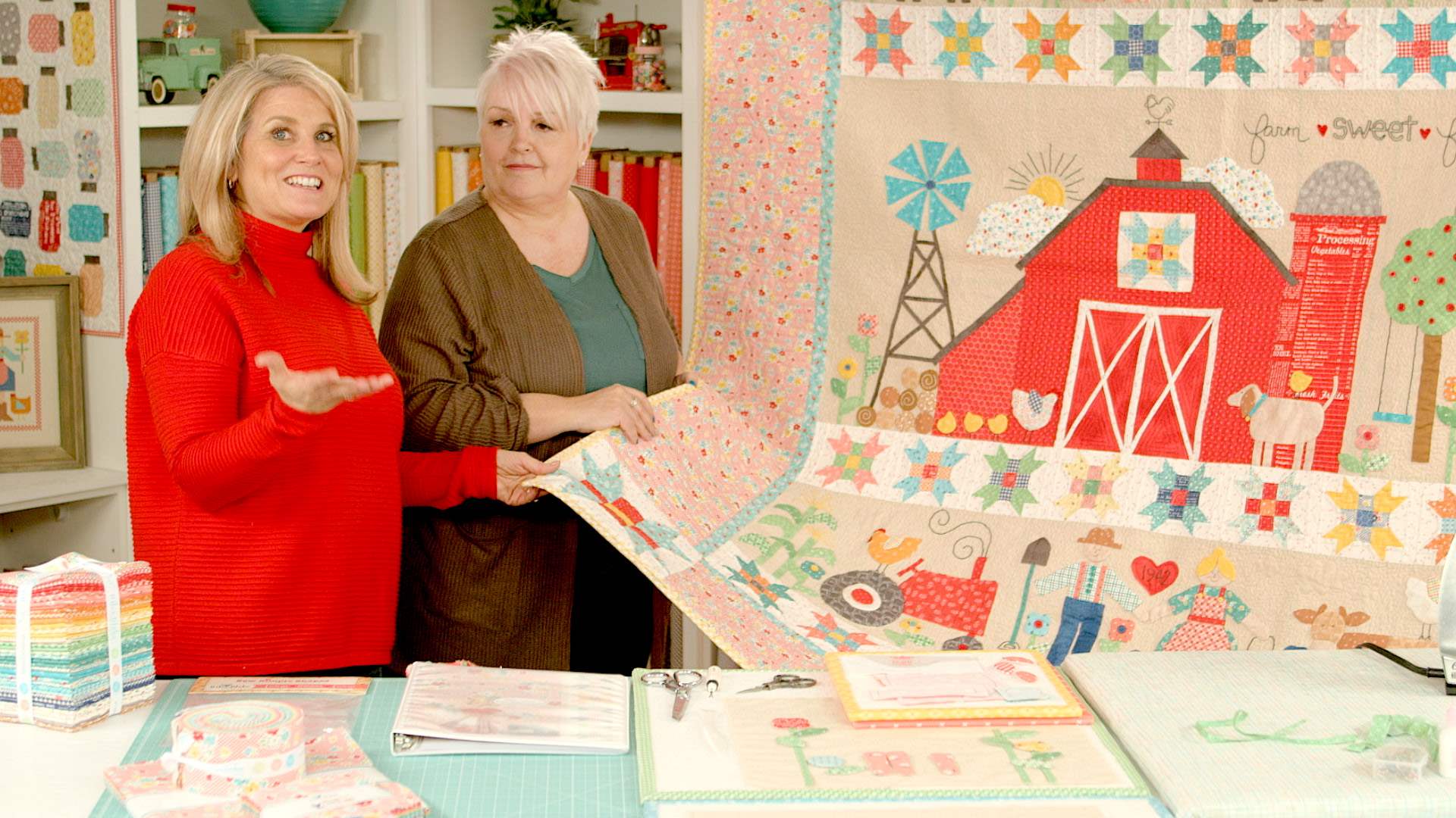 Farm Sweet Farm Quilt Sew Along