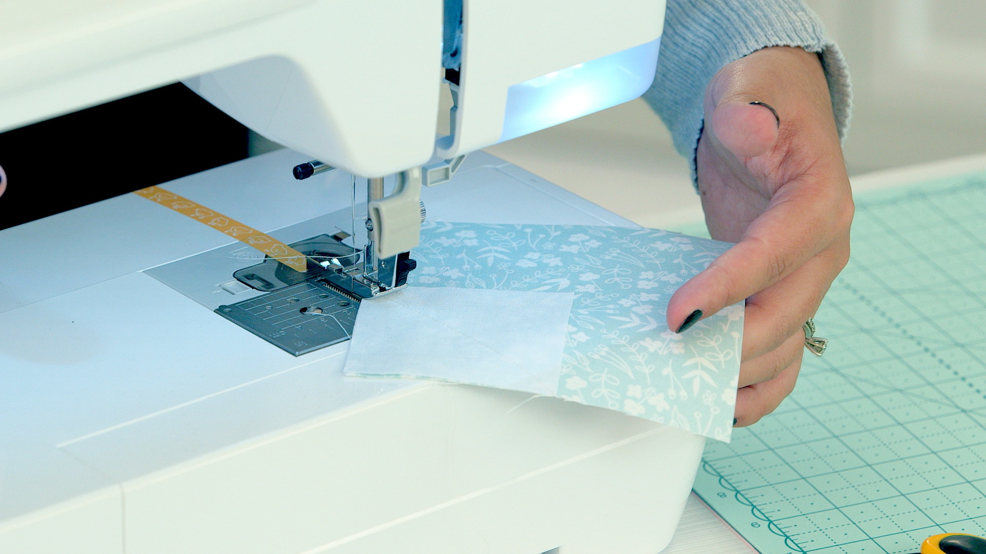 Stitch and Flip Corners