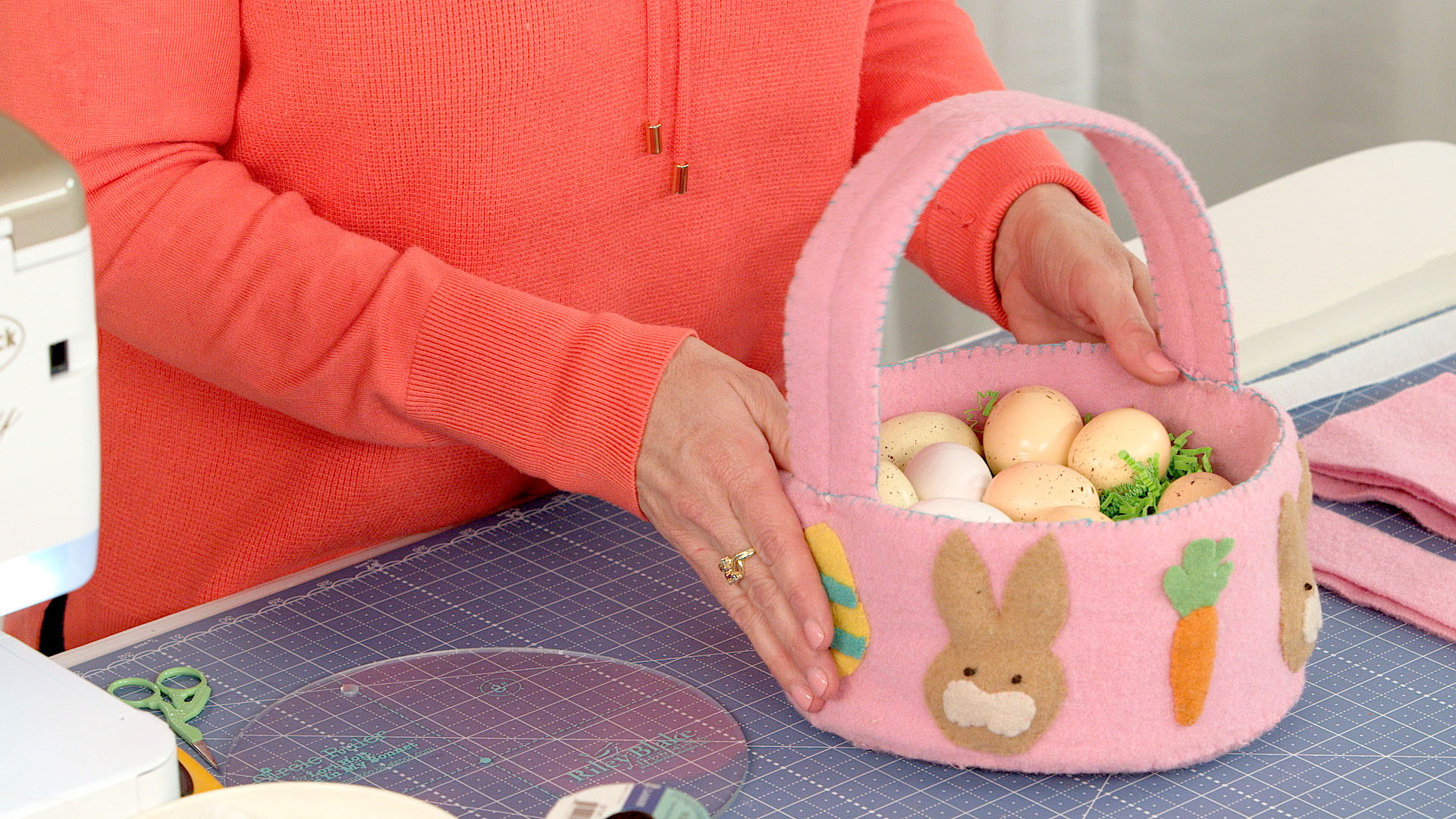 Wool Easter Basket