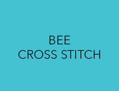 Bee Cross Stitch