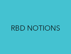 RBD Notions and Product